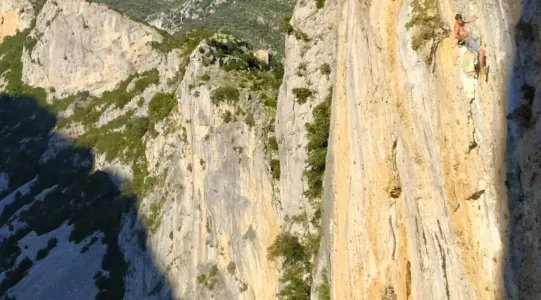 Climbing in Rodellar. Book your vertical challenge with a local guide!