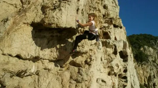 Climbing in Rodellar. Book your vertical challenge with a local guide!